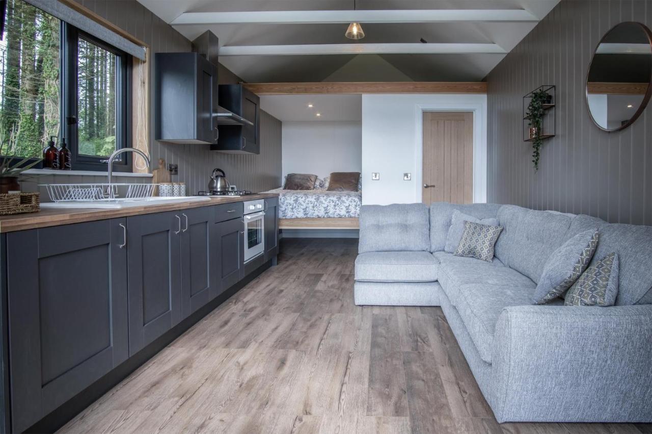 Cabin In The Woods - 1 Bedroom Lodge - Kilgetty Stepaside  ภายนอก รูปภาพ