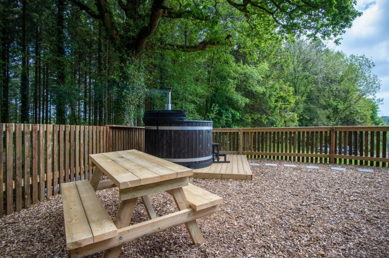 Cabin In The Woods - 1 Bedroom Lodge - Kilgetty Stepaside  ภายนอก รูปภาพ